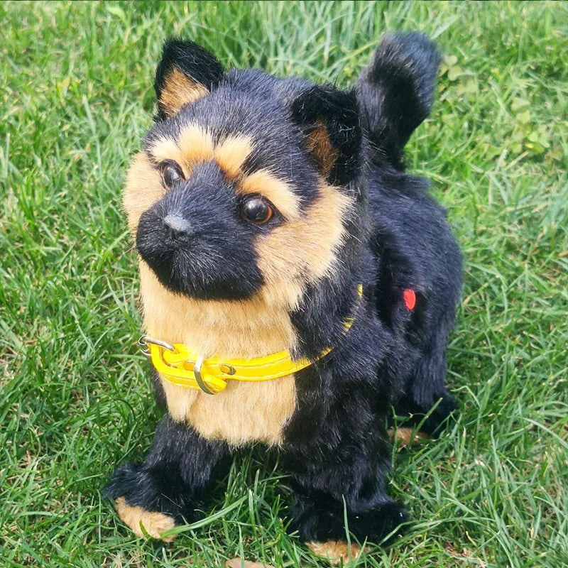 Interactive Robot Dog Toy — Electronic Plush Puppy with Sound, Walk & Touch Control