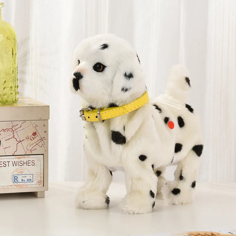 Interactive Robot Dog Toy — Electronic Plush Puppy with Sound, Walk & Touch Control