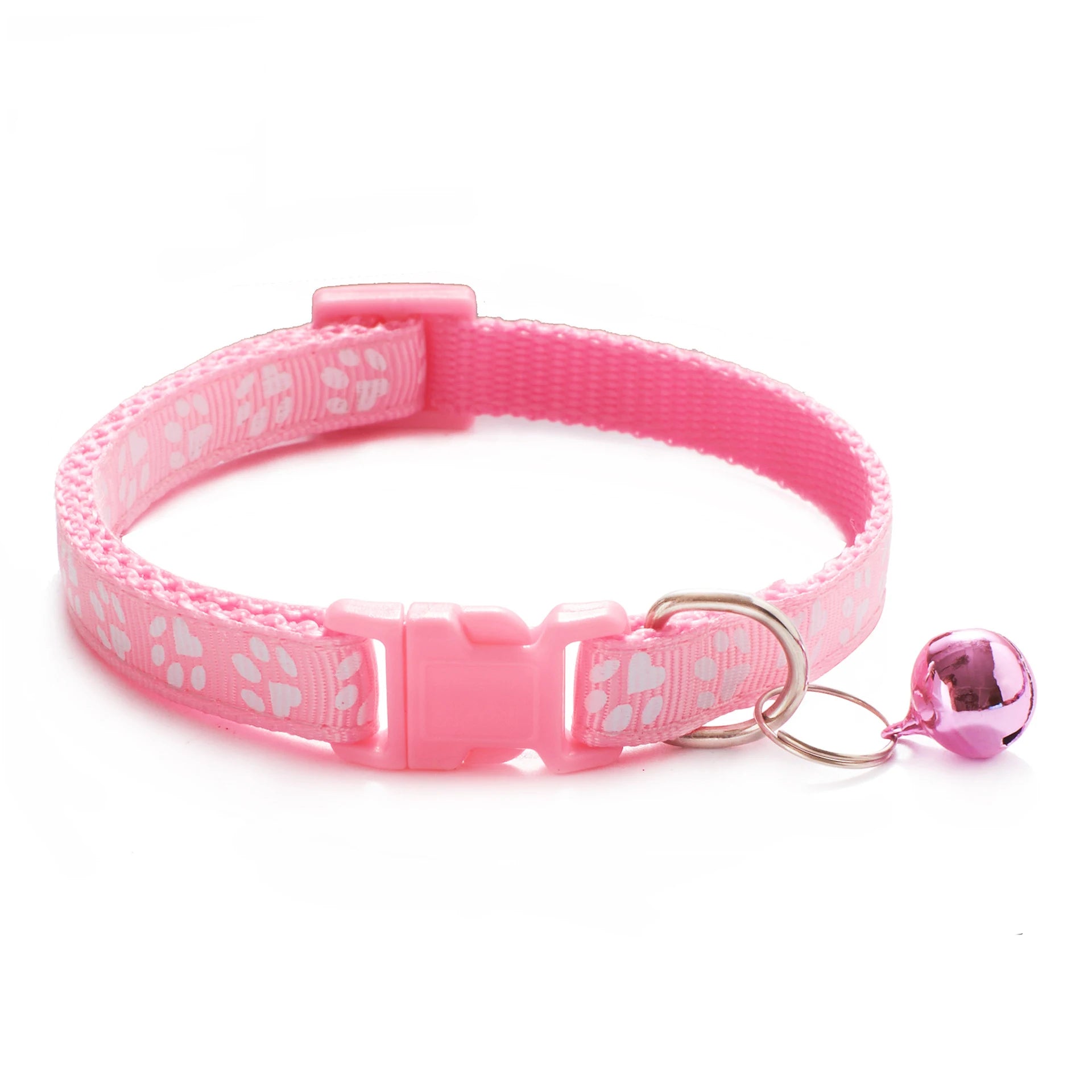 Colorful Cartoon Bell Collar — Adjustable Safety Necklace for Cats, Kittens & Puppies