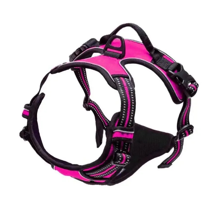 No Pull Dog Harness — Adjustable Vest with Leash & Collar Set for Small, Medium & Large Dogs