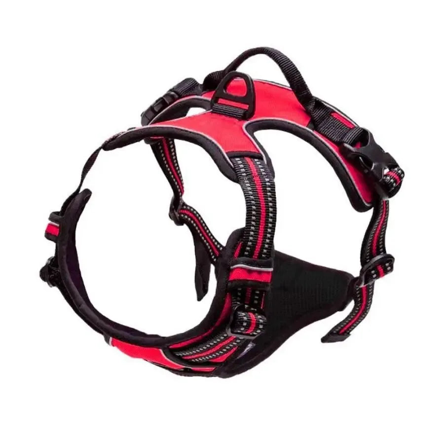 No Pull Dog Harness — Adjustable Vest with Leash & Collar Set for Small, Medium & Large Dogs
