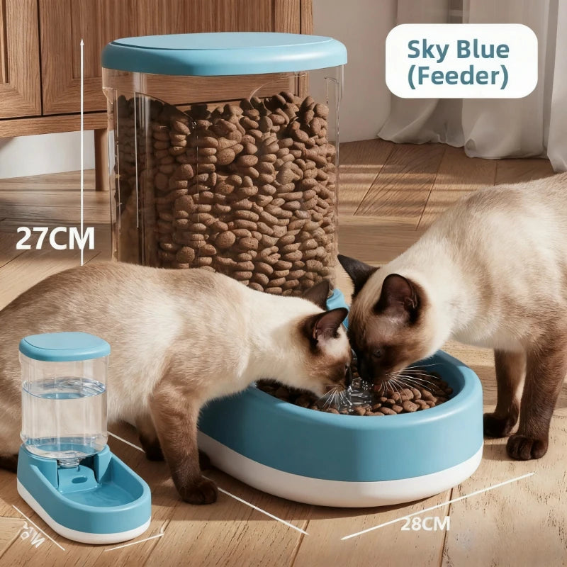Durable & Easy-Clean Pet Feeder — Affordable Mess-Free Feeding Bowl for Cats & Dogs