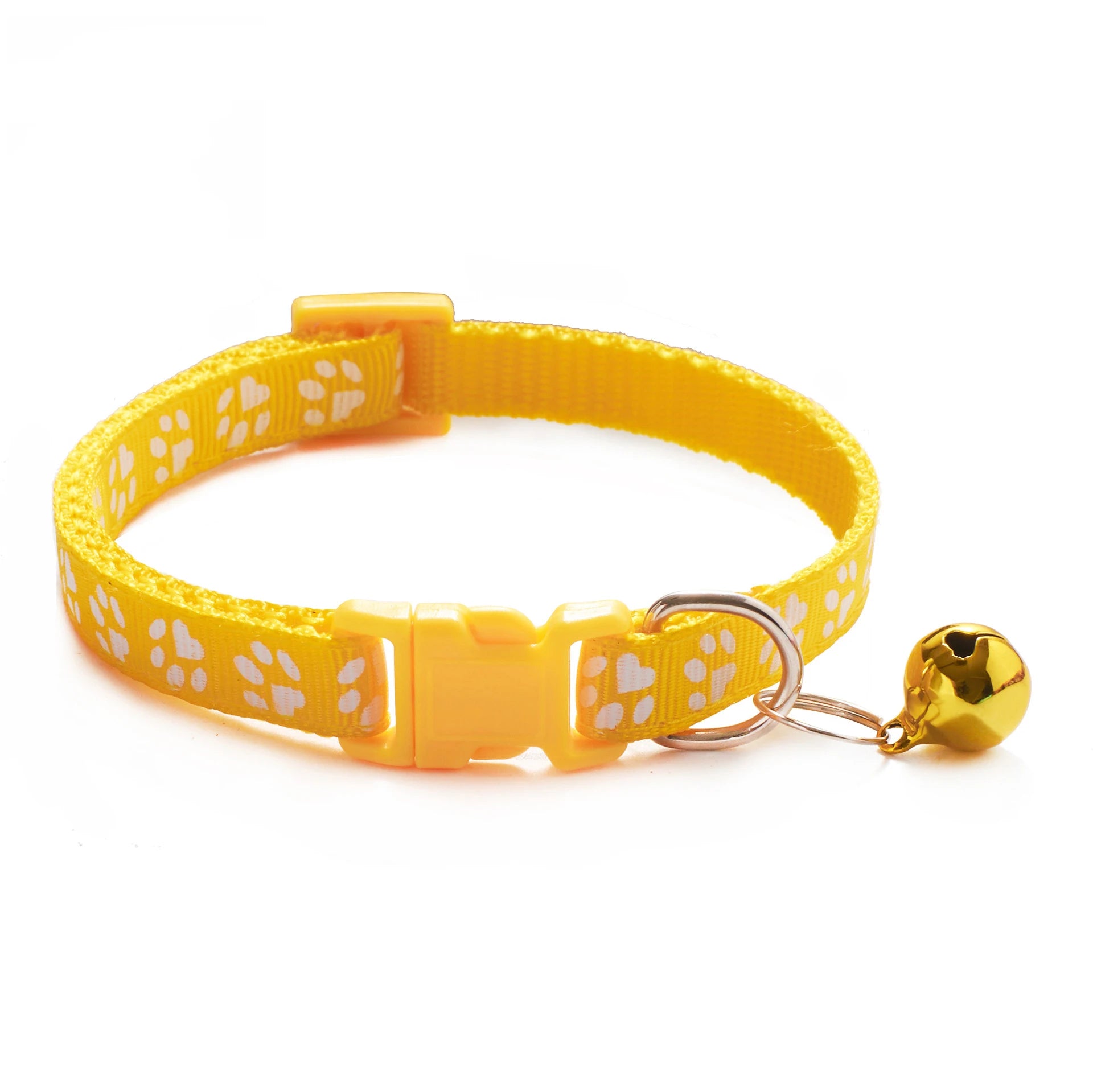 Colorful Cartoon Bell Collar — Adjustable Safety Necklace for Cats, Kittens & Puppies