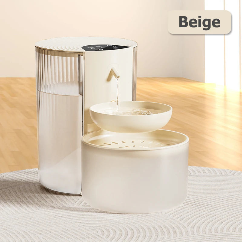 Wireless Smart Pet Water Fountain — Rechargeable Automatic Water Feeder for Cats & Dogs