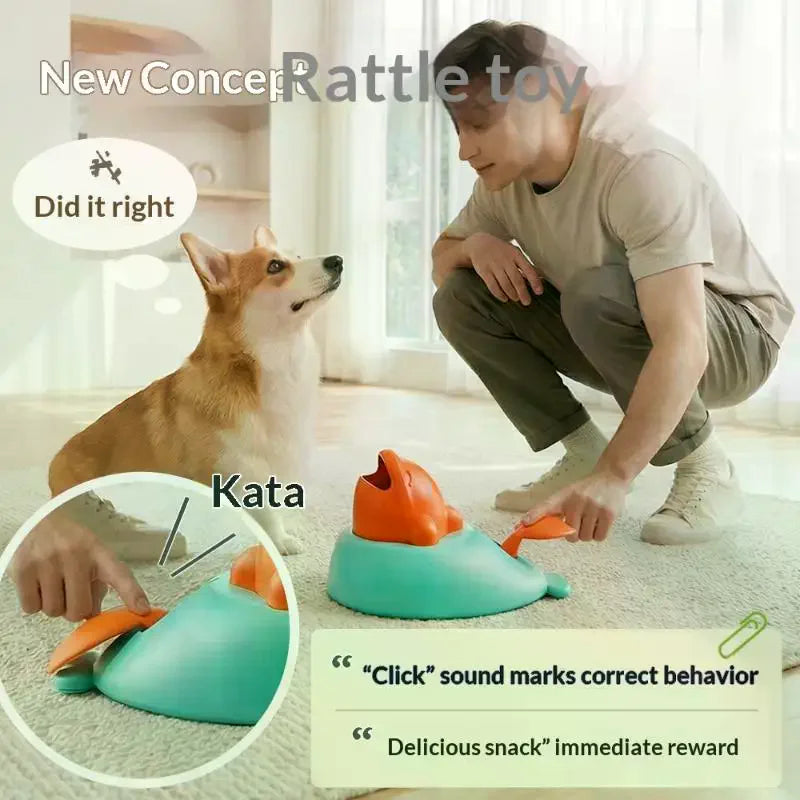 Interactive Food Launcher Puzzle Toy for Dogs & Cats — Mental Stimulation & Fun