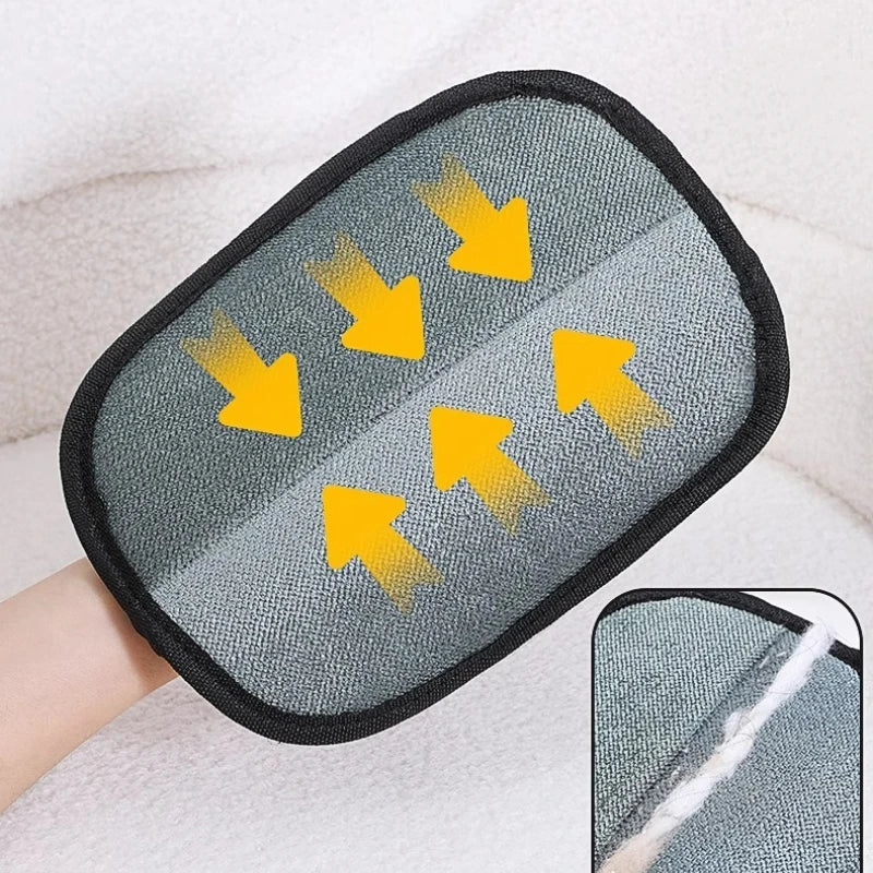 Reusable Pet Hair Remover Gloves – Washable Lint & Fur Cleaner for Clothes