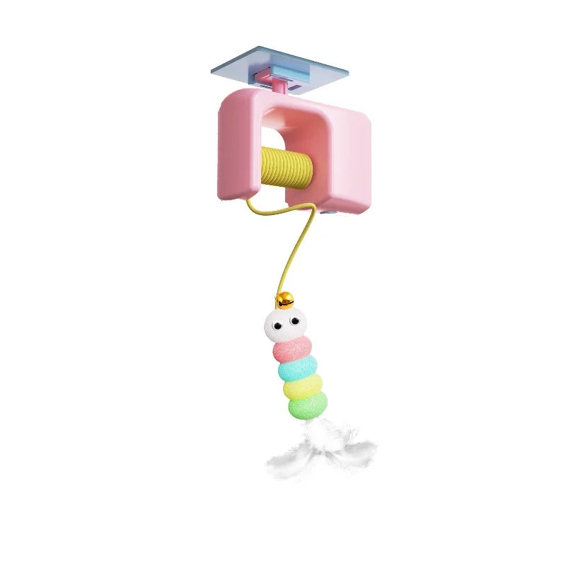 Electric Door-Hanging Cat Toy – Interactive Self-Entertainment Scratch & Play Rope