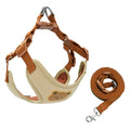 Cartoon No-Pull Dog Harness & Leash — Adjustable Anti-Escape Walking Set for Pets