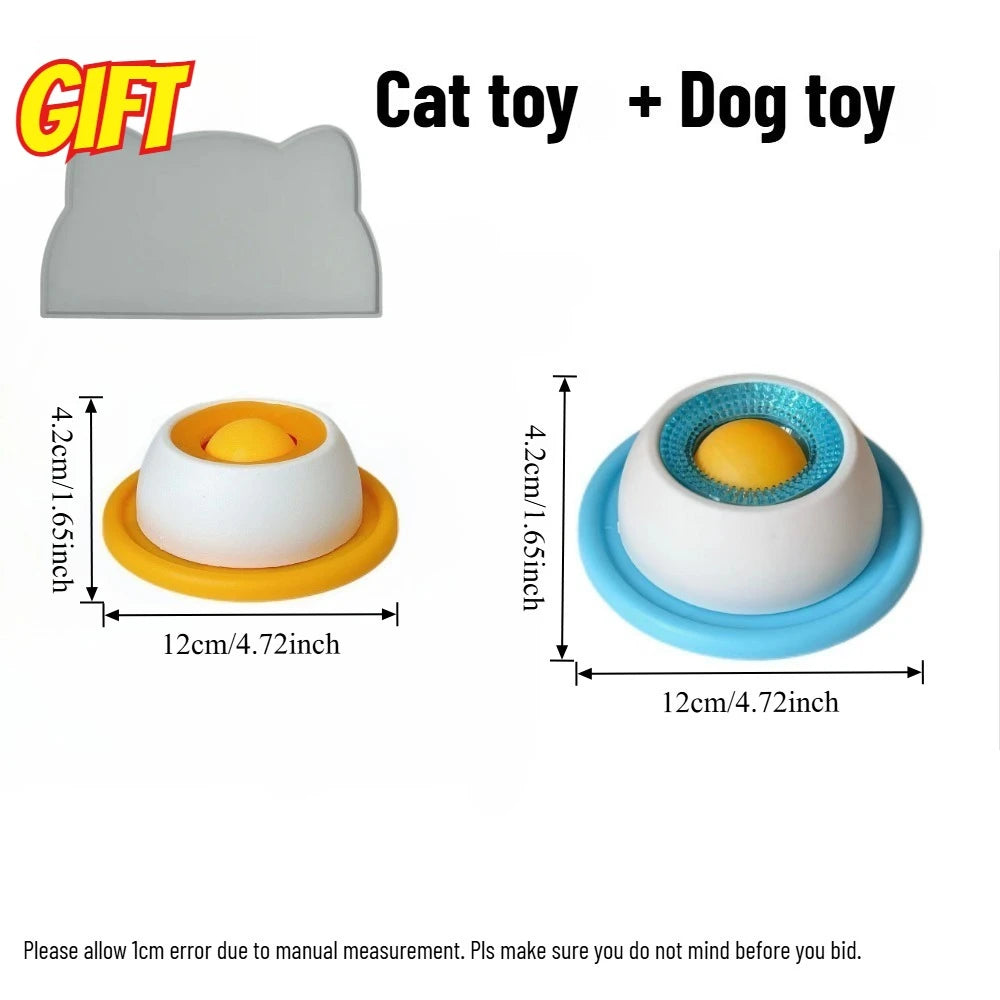 Lick Mat Slow Feeder for Dogs & Cats — Anxiety Relief & Boredom Buster