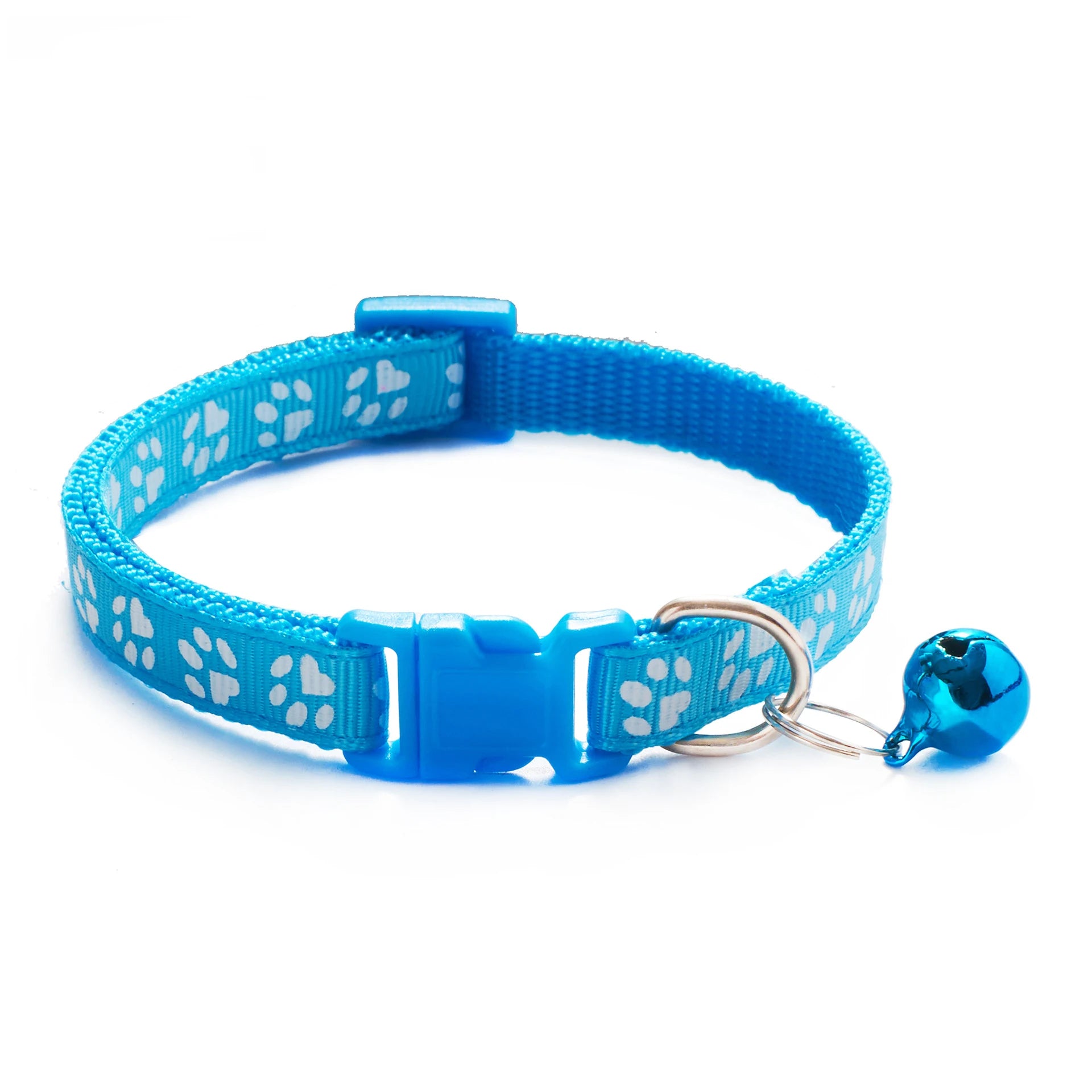 Colorful Cartoon Bell Collar — Adjustable Safety Necklace for Cats, Kittens & Puppies