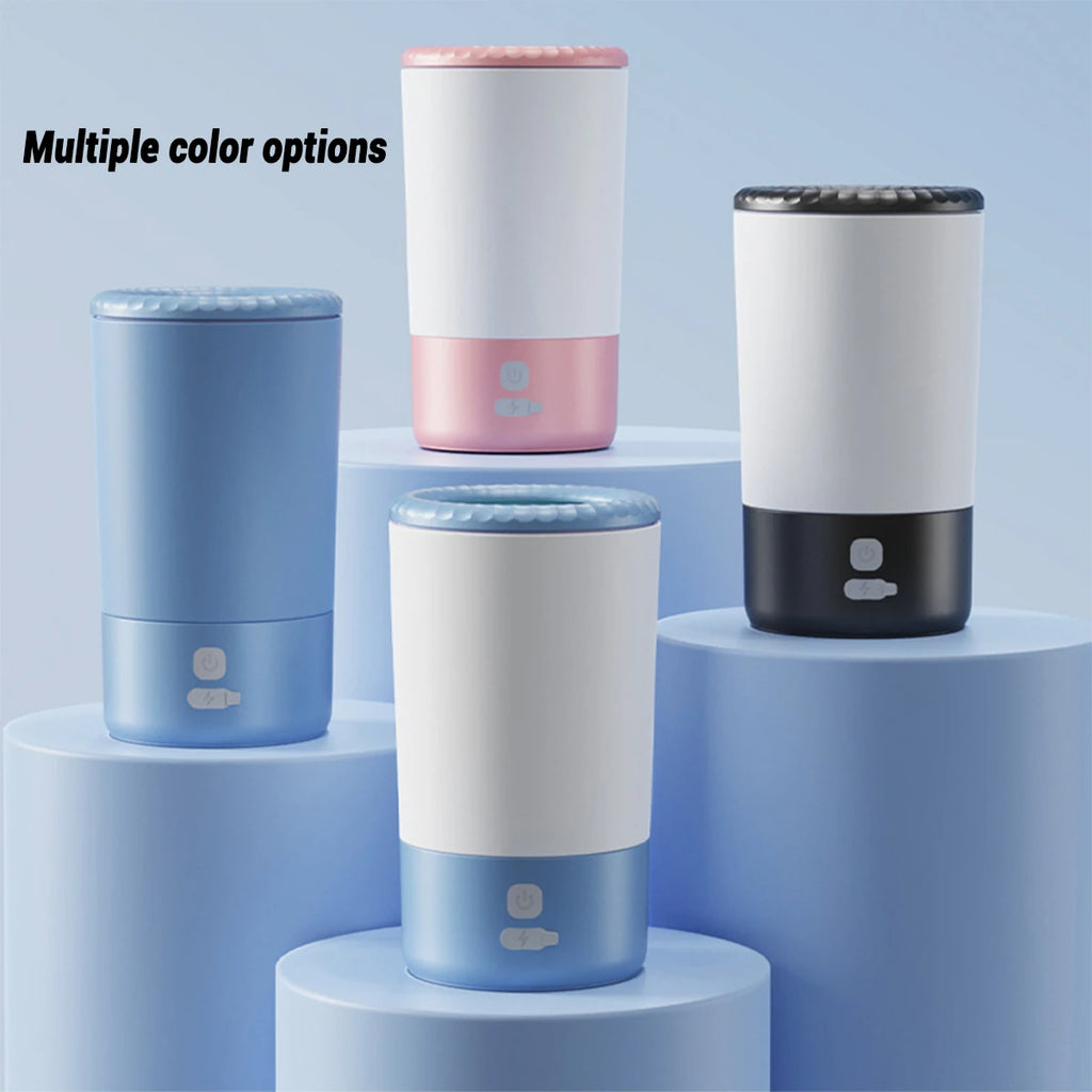 Electric Pet Paw Cleaner — Portable Automatic Foot Wash Cup for Dogs