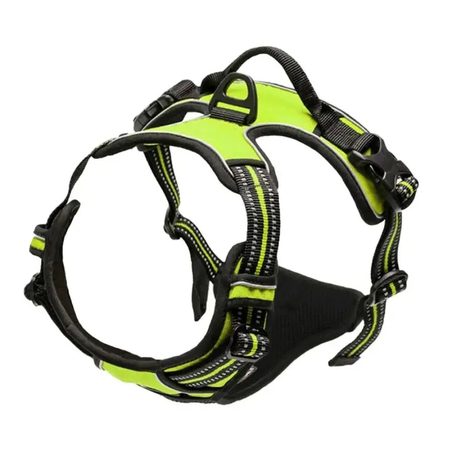 No Pull Dog Harness — Adjustable Vest with Leash & Collar Set for Small, Medium & Large Dogs