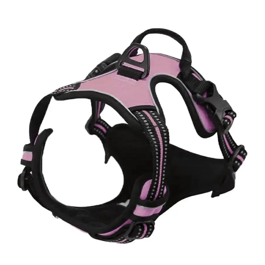 No Pull Dog Harness — Adjustable Vest with Leash & Collar Set for Small, Medium & Large Dogs