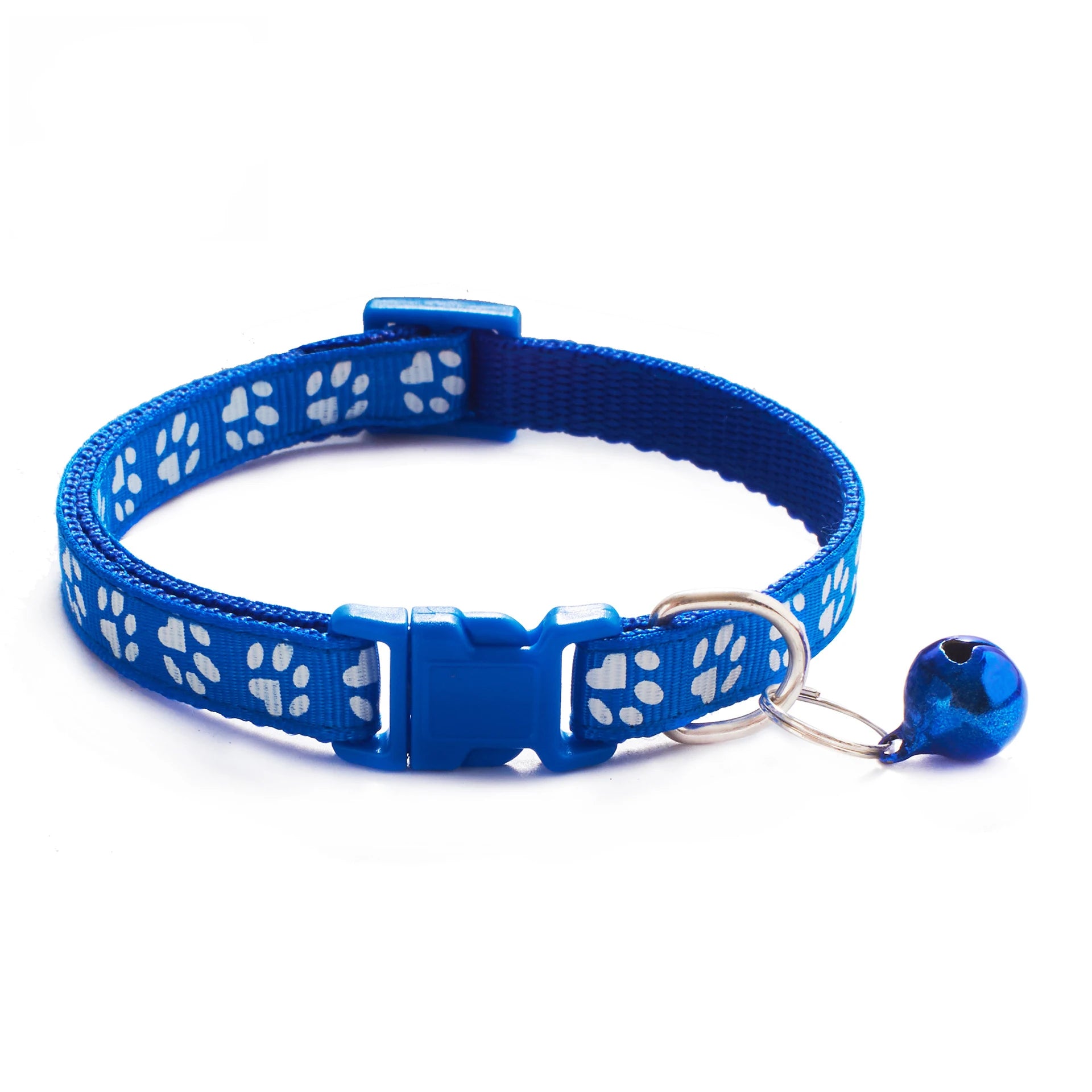 Colorful Cartoon Bell Collar — Adjustable Safety Necklace for Cats, Kittens & Puppies