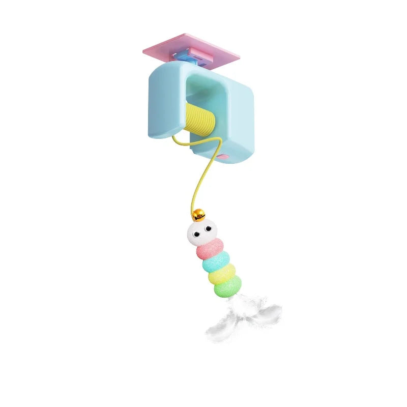 Electric Door-Hanging Cat Toy – Interactive Self-Entertainment Scratch & Play Rope