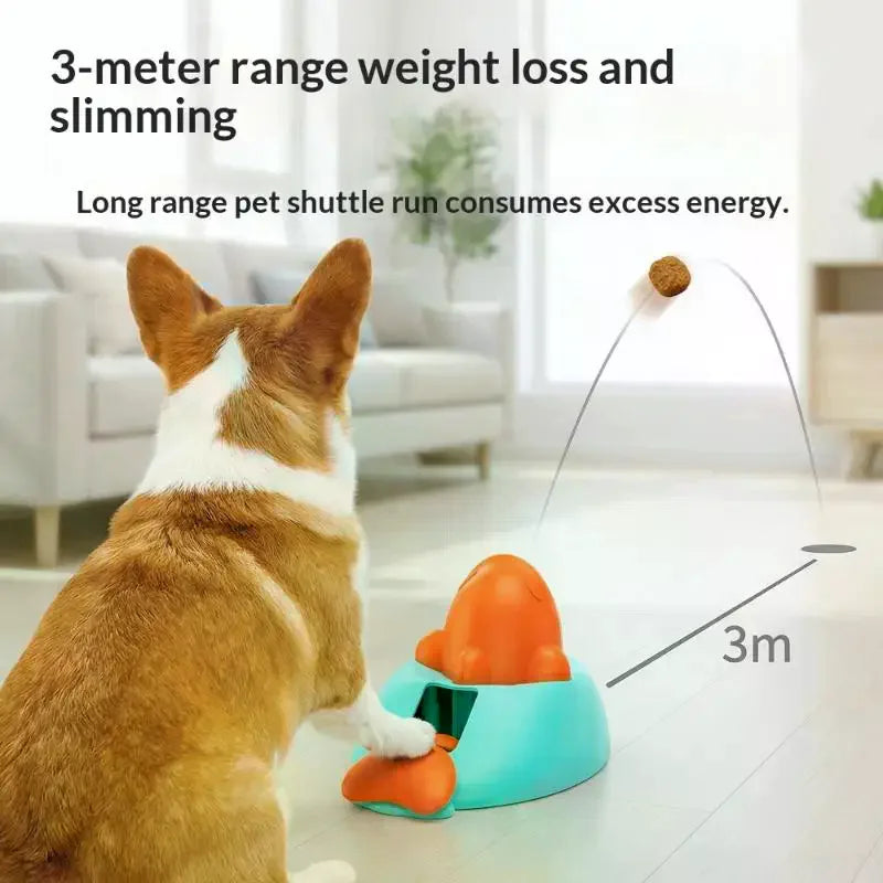 Interactive Food Launcher Puzzle Toy for Dogs & Cats — Mental Stimulation & Fun