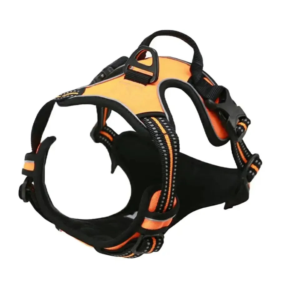 No Pull Dog Harness — Adjustable Vest with Leash & Collar Set for Small, Medium & Large Dogs