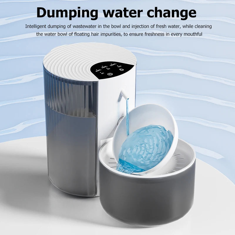 Wireless Smart Pet Water Fountain — Rechargeable Automatic Water Feeder for Cats & Dogs
