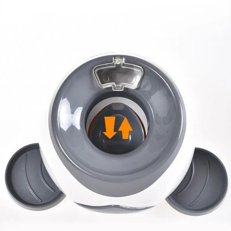 Interactive Dog Tennis Toy — Automatic Food Leakage Reward Machine for Indoor Play