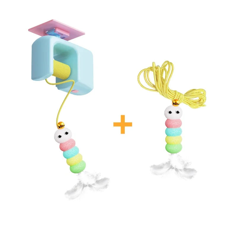 Electric Door-Hanging Cat Toy – Interactive Self-Entertainment Scratch & Play Rope