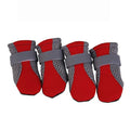 Breathable Waterproof Dog Shoes with Reflective Safety Strip — All-Weather Paw Protection