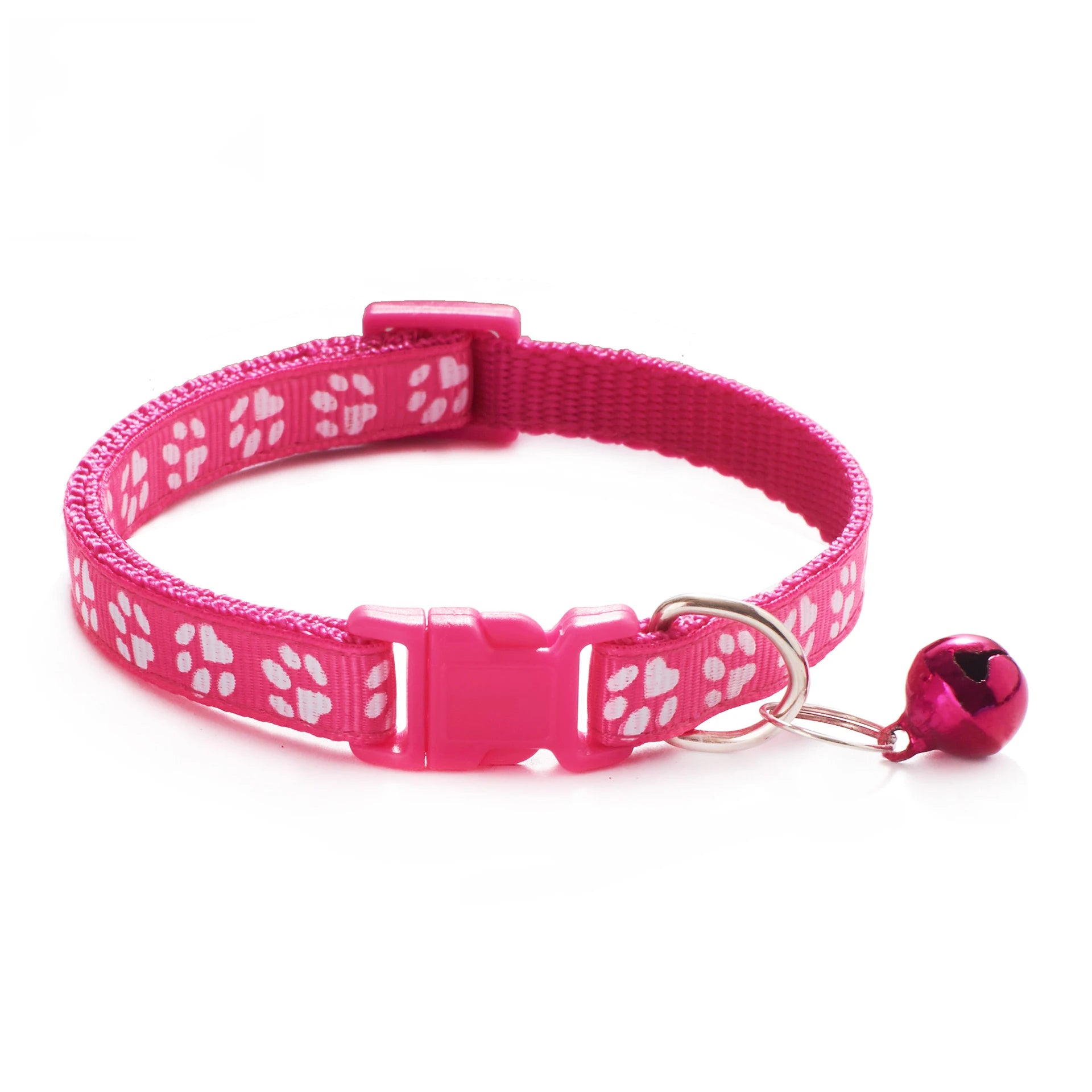 Colorful Cartoon Bell Collar — Adjustable Safety Necklace for Cats, Kittens & Puppies